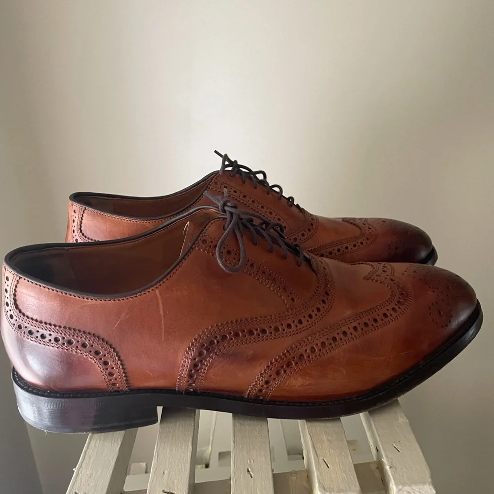 Cole Haan Brown Wingtip Oxford Shoes Size 12EEE